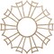 Ekena Millwork Augustus Wood Fretwork Pierced Ceiling Medallion, Red Oak, 24"OD x 8 1/2"ID x 3/8"T CMWP24X24X0375AURO - alternate 1